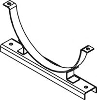 DINEX 68865 Holding Bracket, silencer